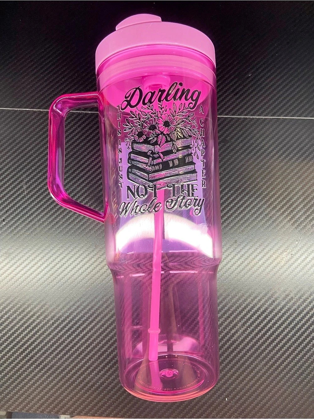 Pink Insulated Water Bottle